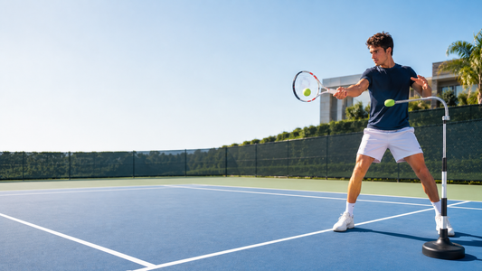 How to Improve Your Tennis Swing Without a Practice Partner